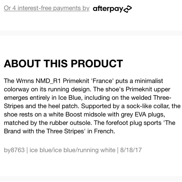 WMNS NMD_R1 PRIMEKNIT 'FRANCE IN ICE BLUE 🥶 - Picture 10 of 11